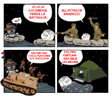 fumetto battaglia